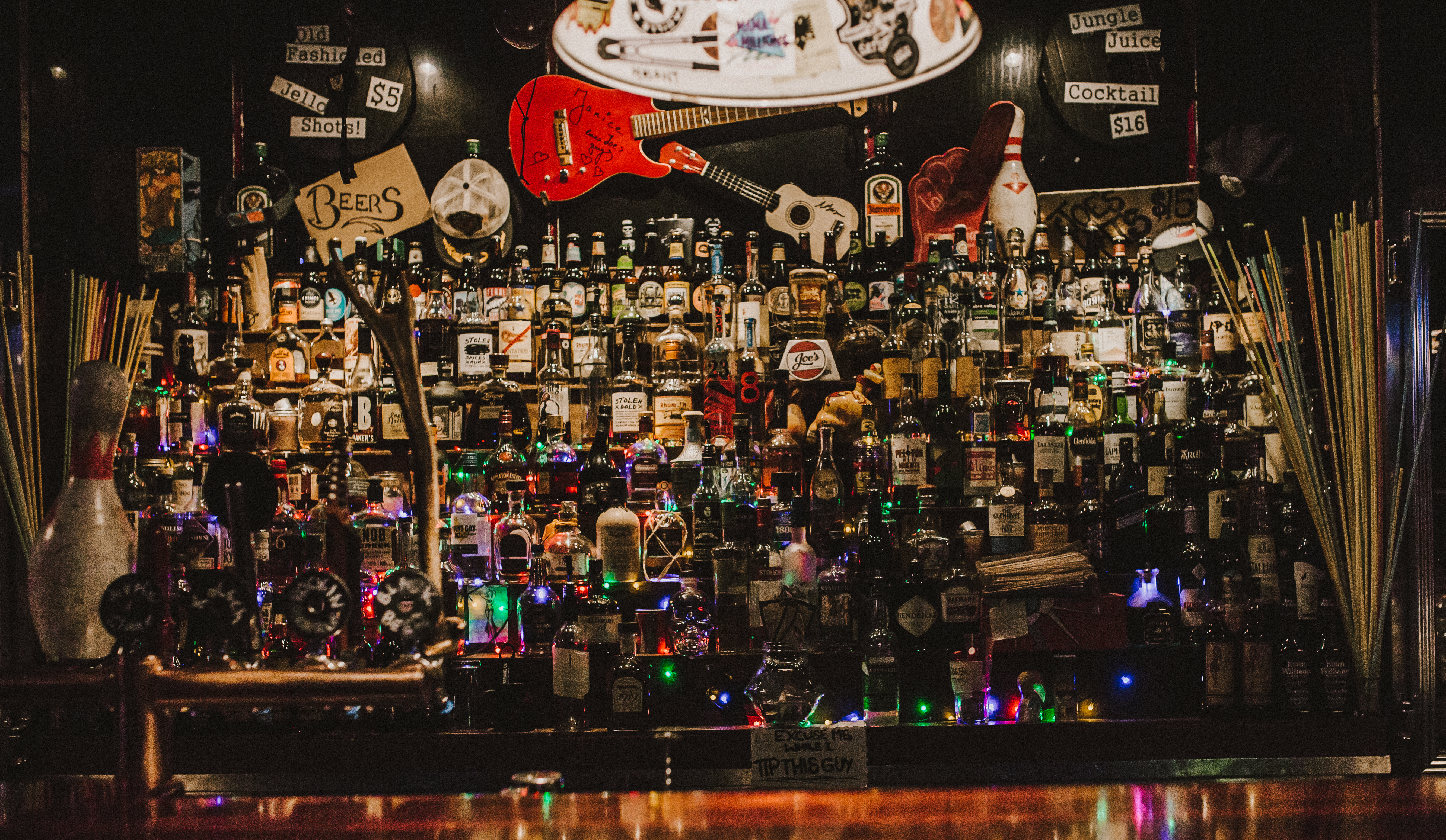 Joes Juice Joint underground bar