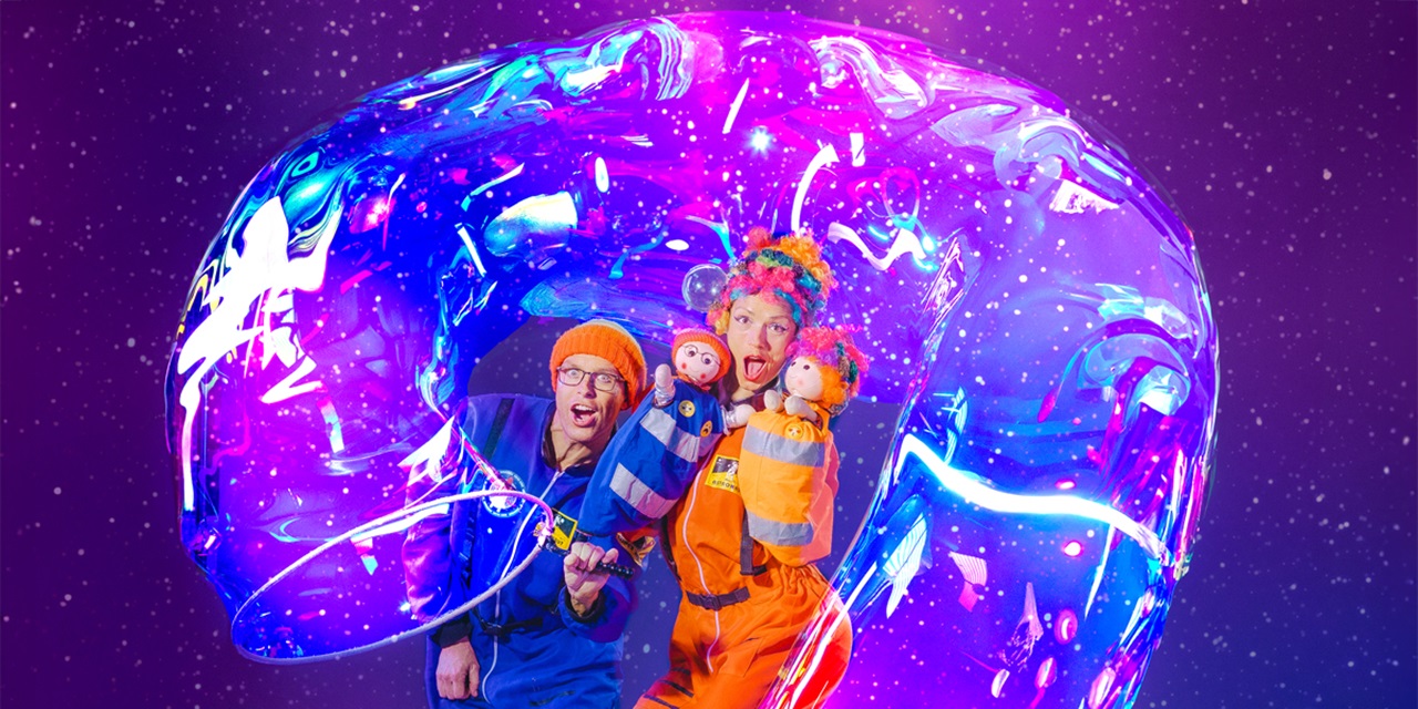 Bubble Show in Space