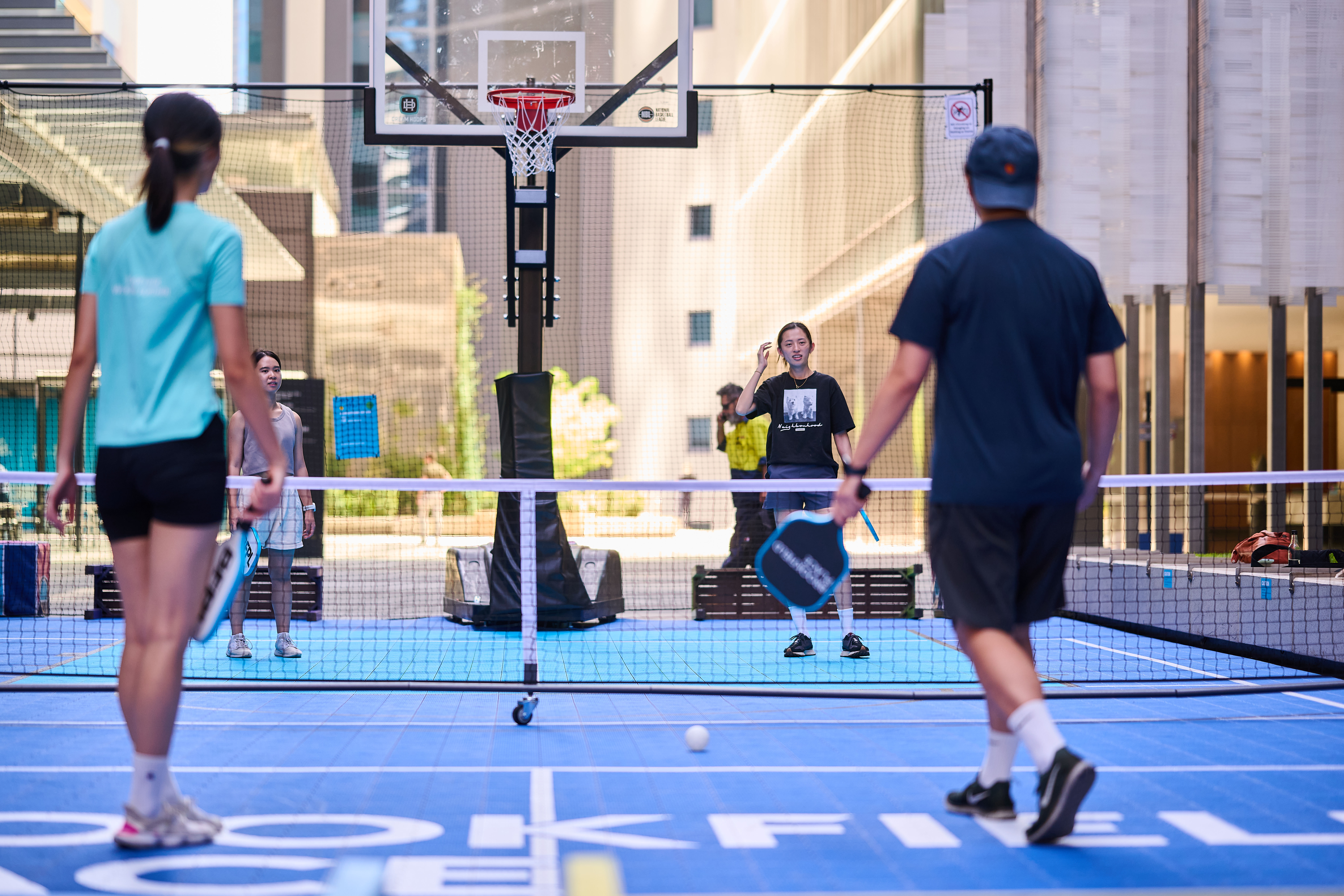 Summer of Sports | Free pickleball and basketball court