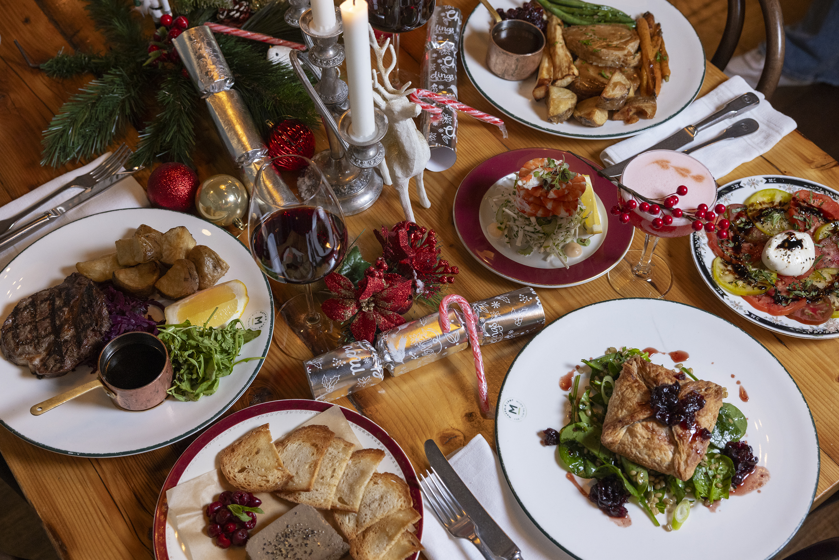 Festive Menu at Mayfair Lane