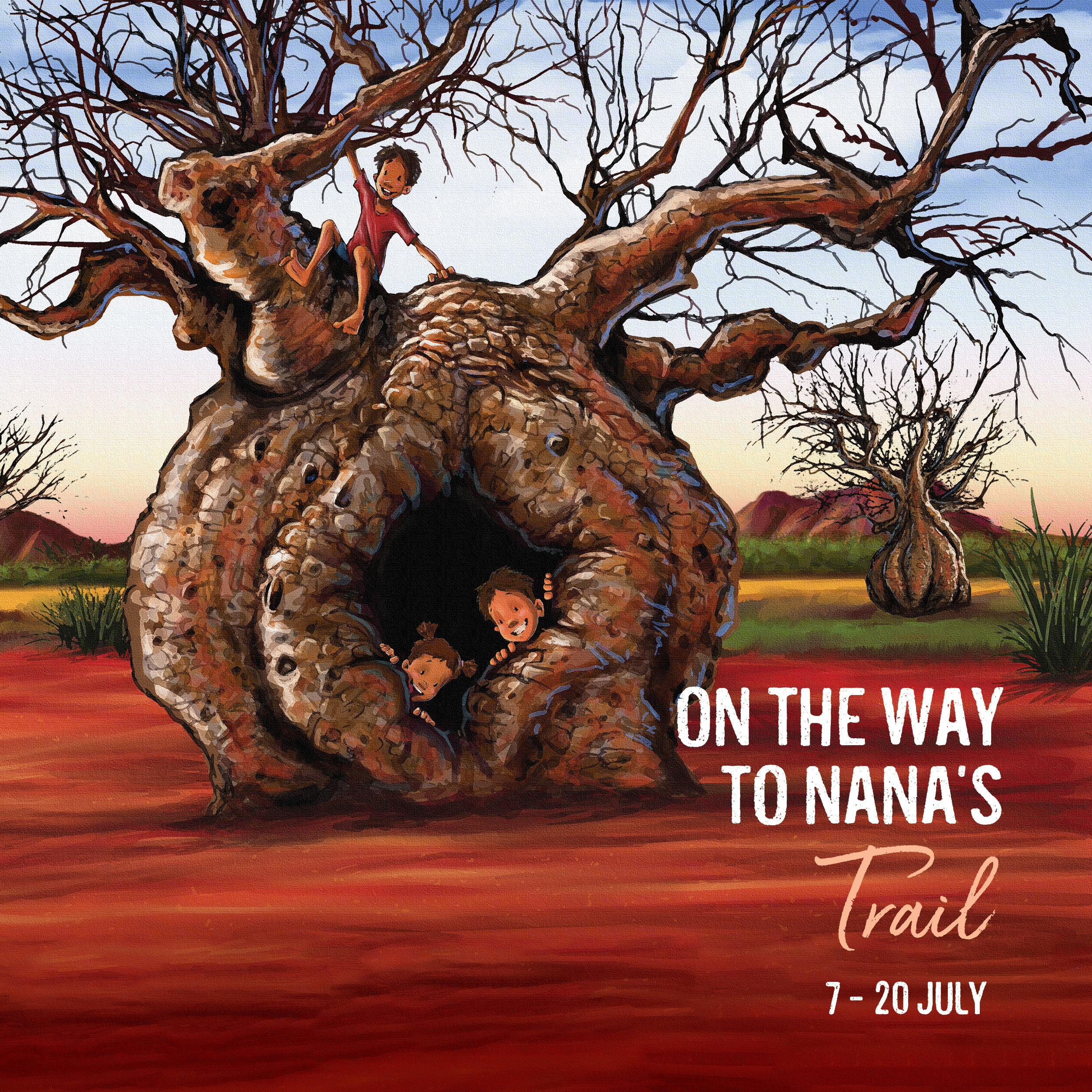 On the Way to Nana's Passport Trail