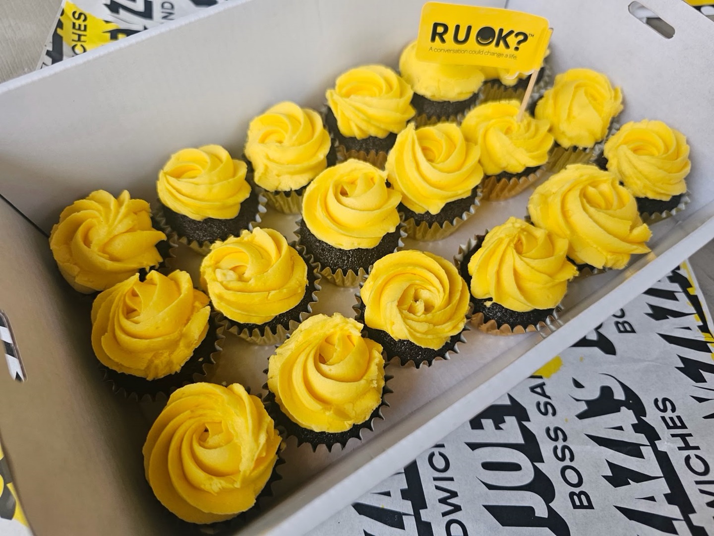 Start R U OK? Day with a Little Yellow Treat at Joey Zaza’s