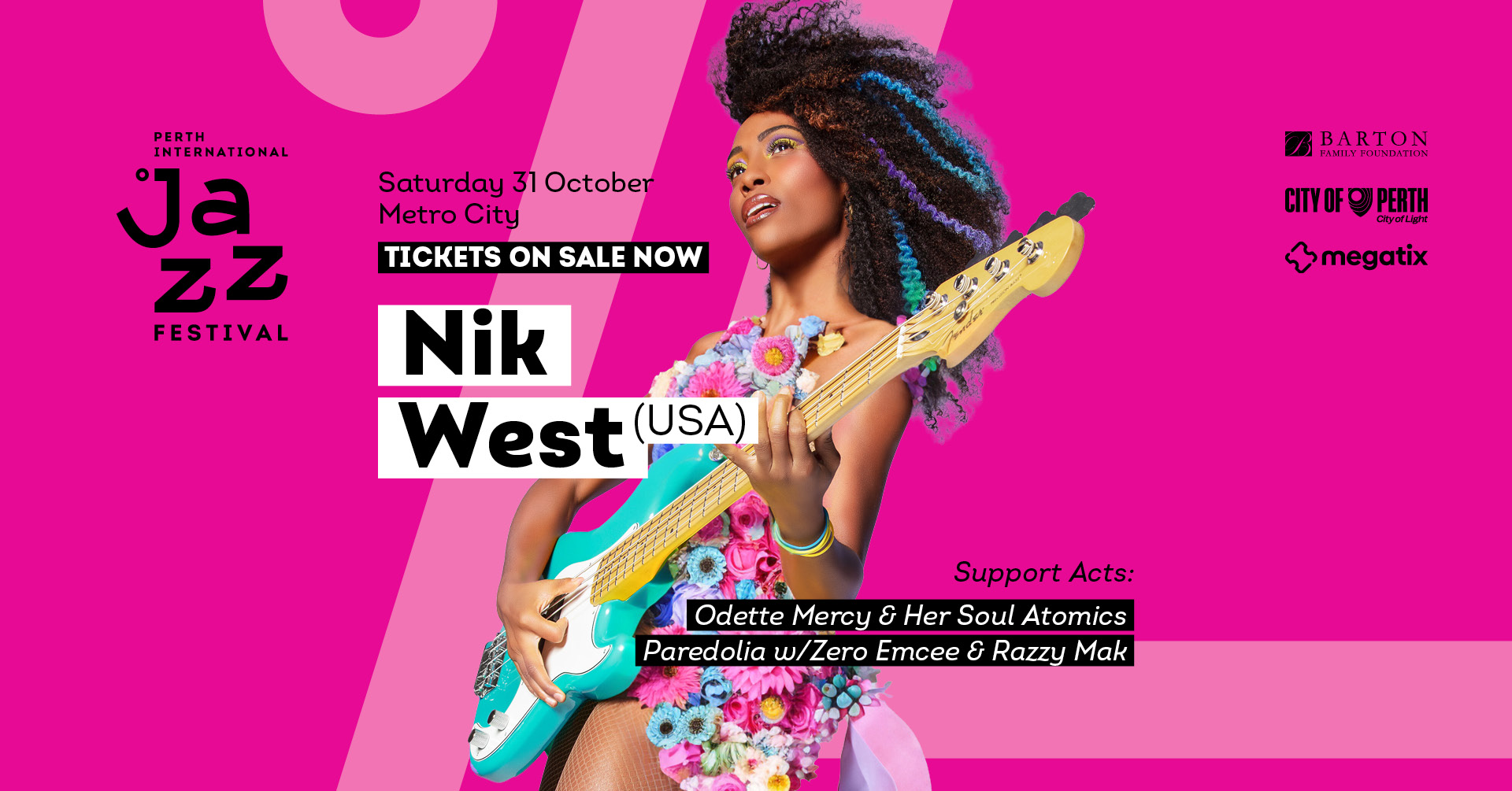 Perth Jazz Festival Presents Nik West (USA)