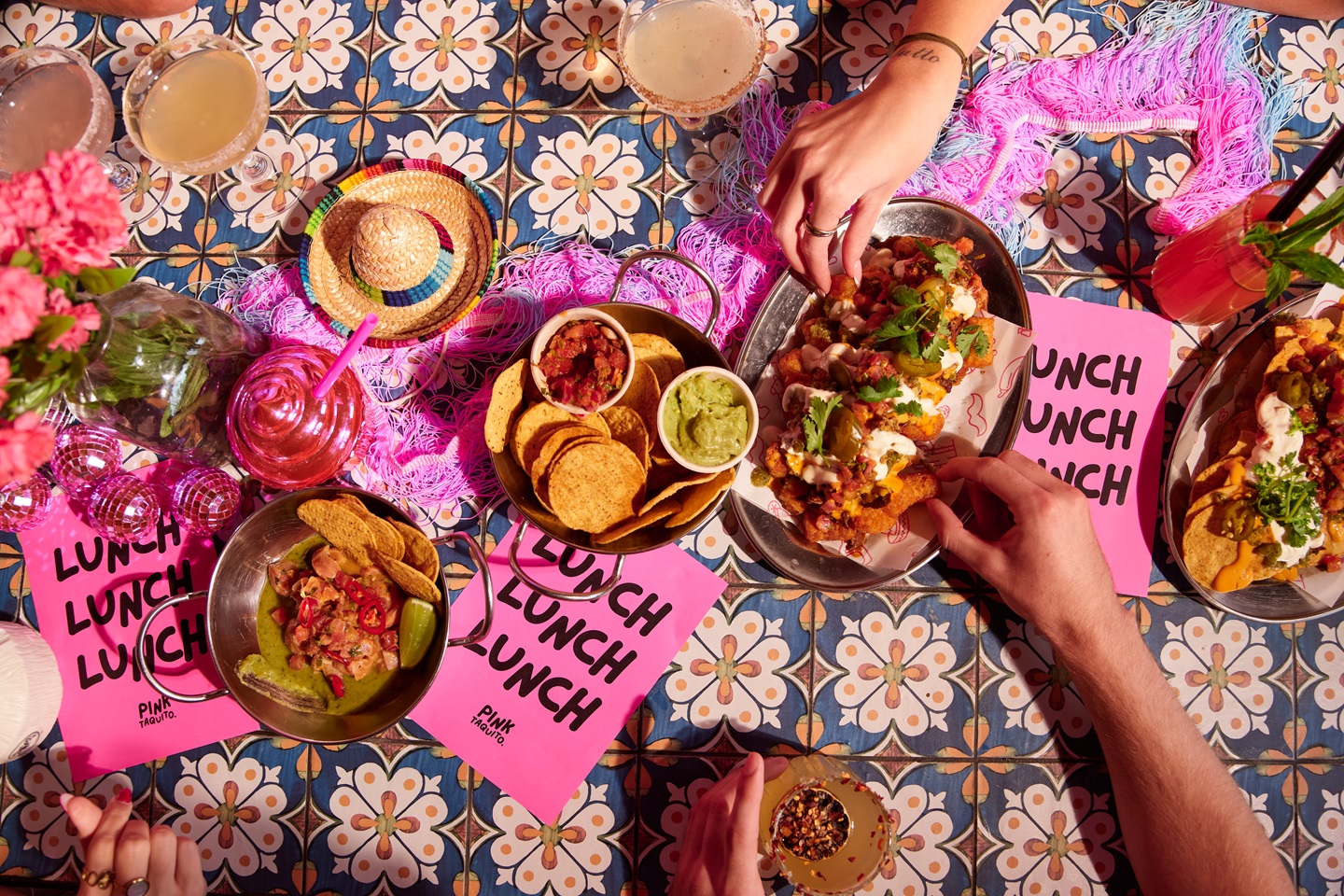 All-Day Dining at Pink Taquito