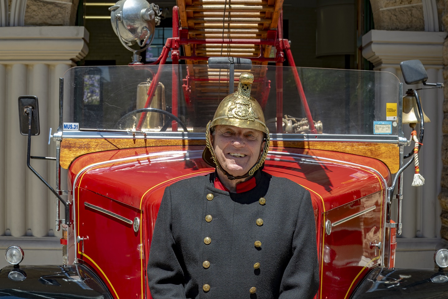 Stepping Back with Fireman Jack