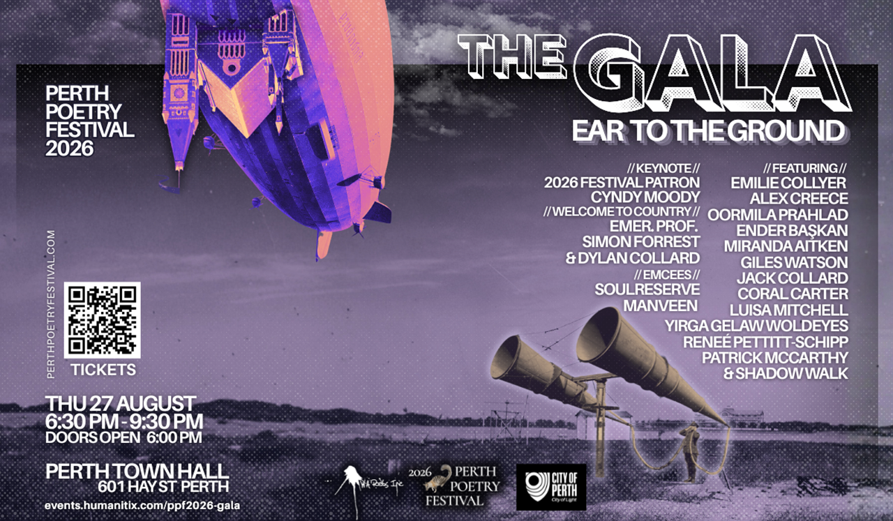 The Gala | Perth Poetry Festival 2026