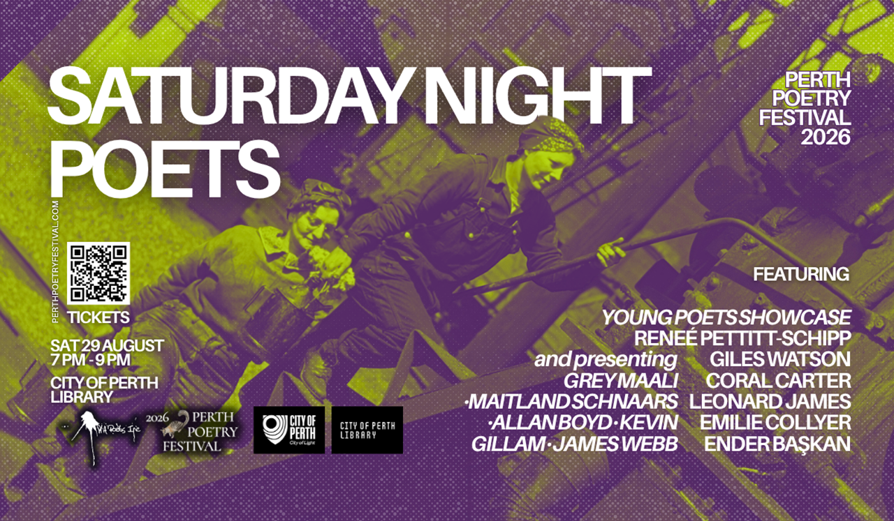 Saturday Night Poets | Perth Poetry Festival 2026