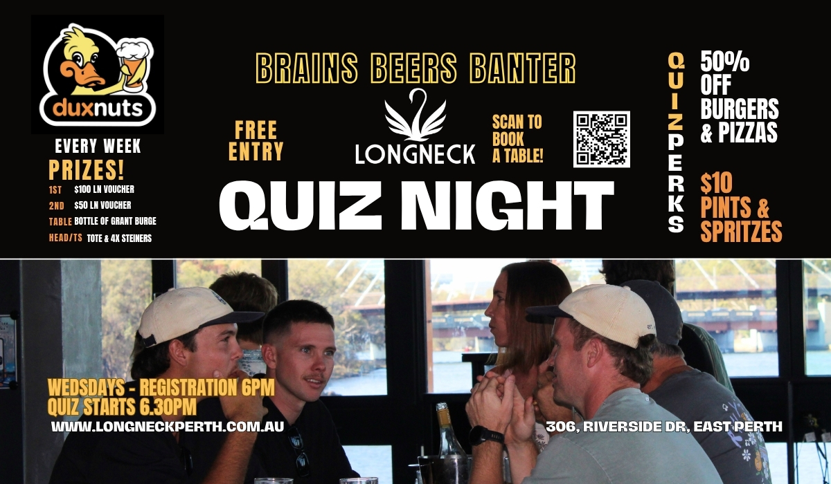 Quiz Night at Long Neck X Dux Nuts