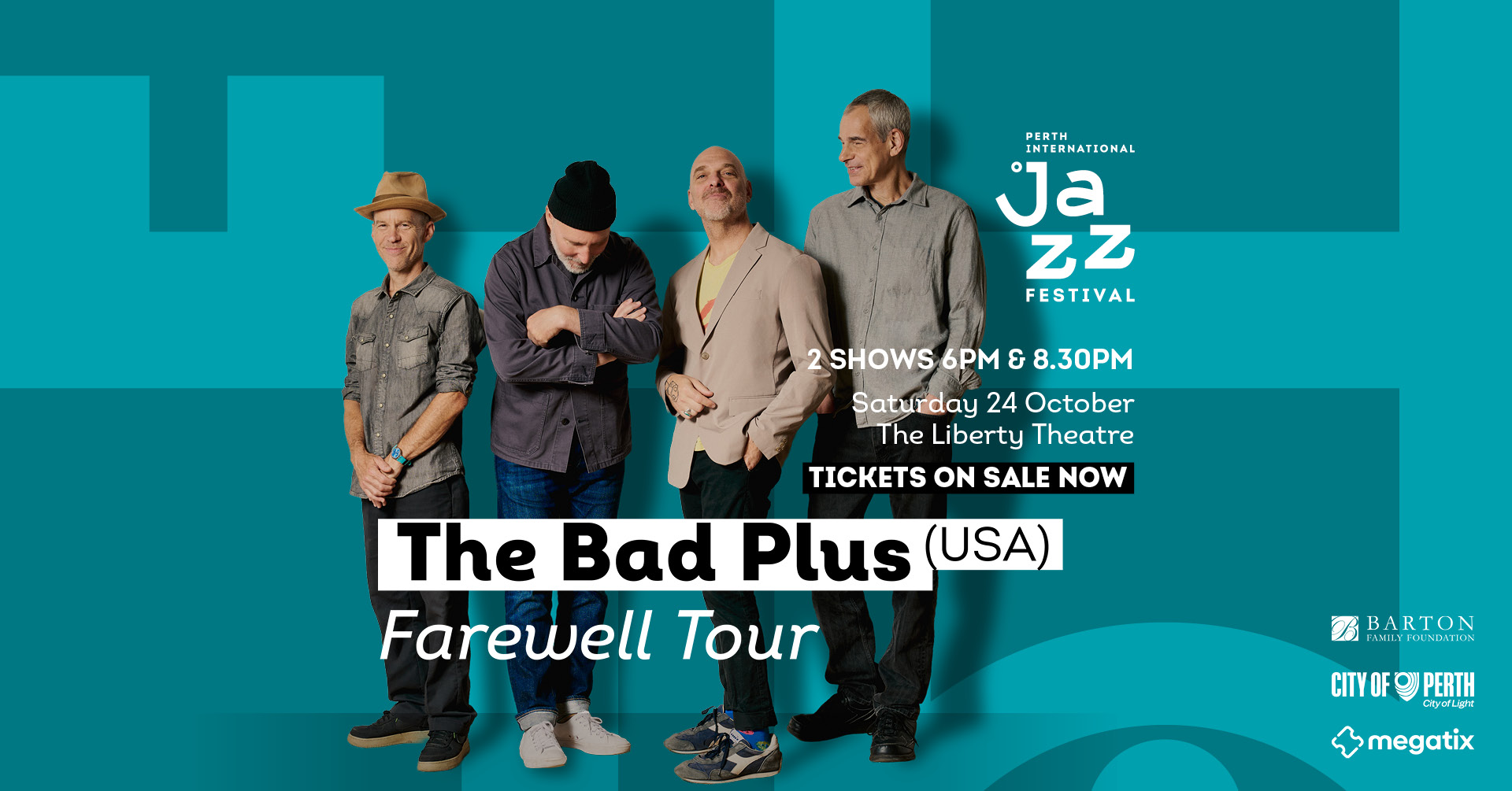 Perth Jazz Festival Presents The Bad Plus Farewell Tour (USA)