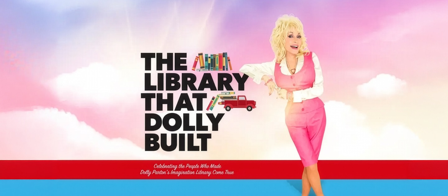 Promotional image for the film 'The Library that Dolly Built'