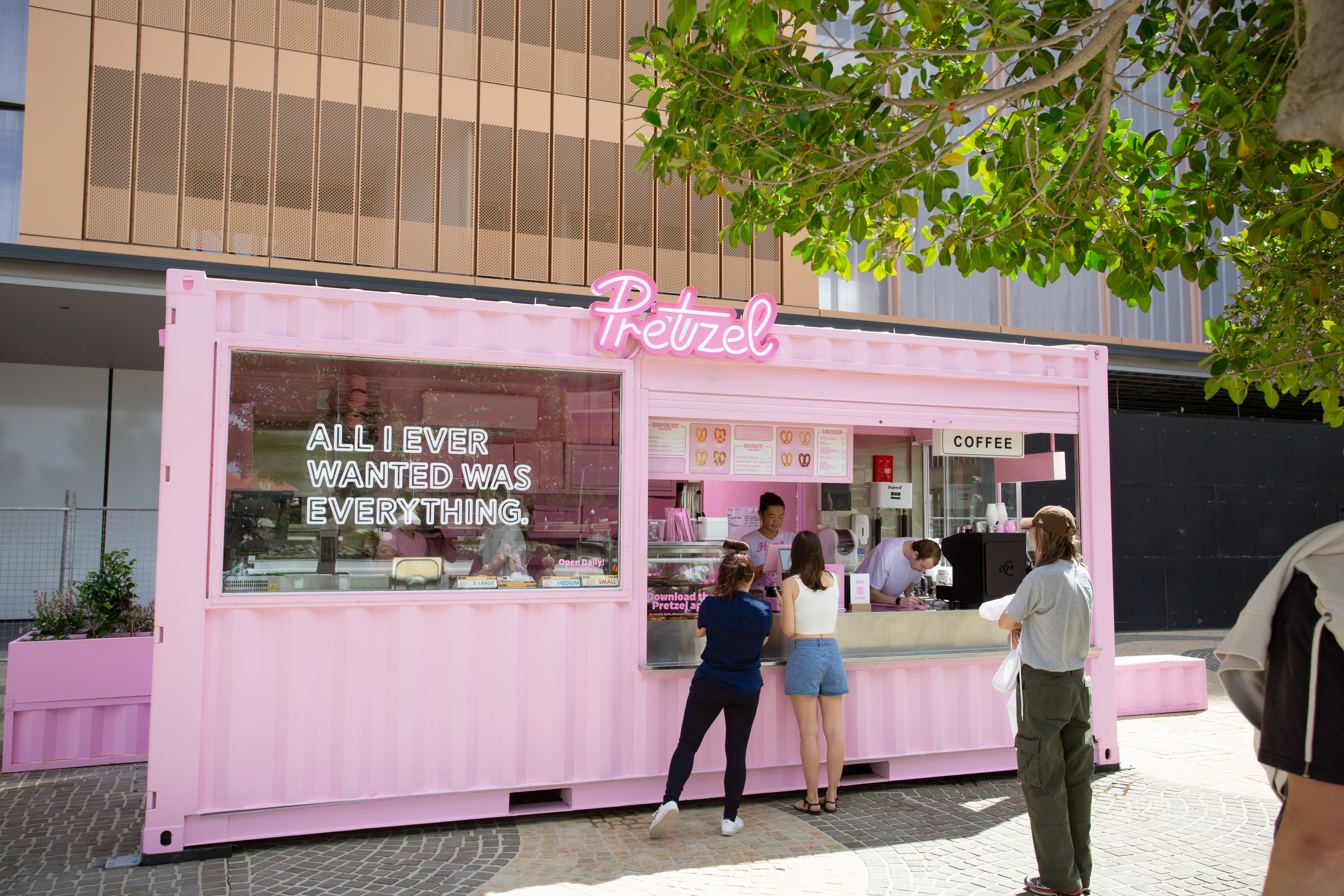 Pretzel Elizabeth Quay