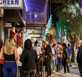 Northbridge Piazza, take in a movie