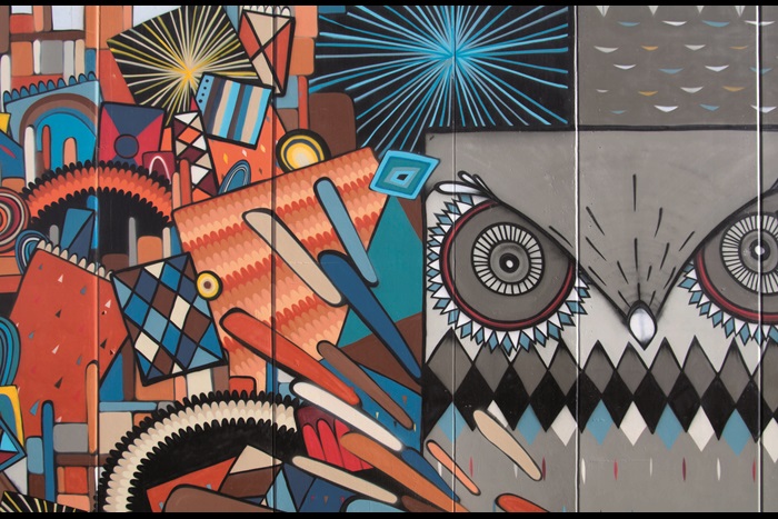 Untitled mural in Grand Lane