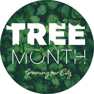 Tree Month logo round