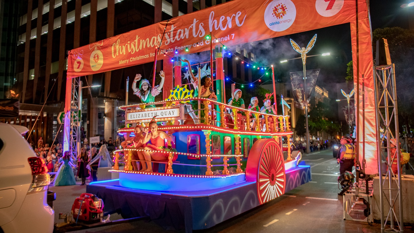 Christmas Pageant Float