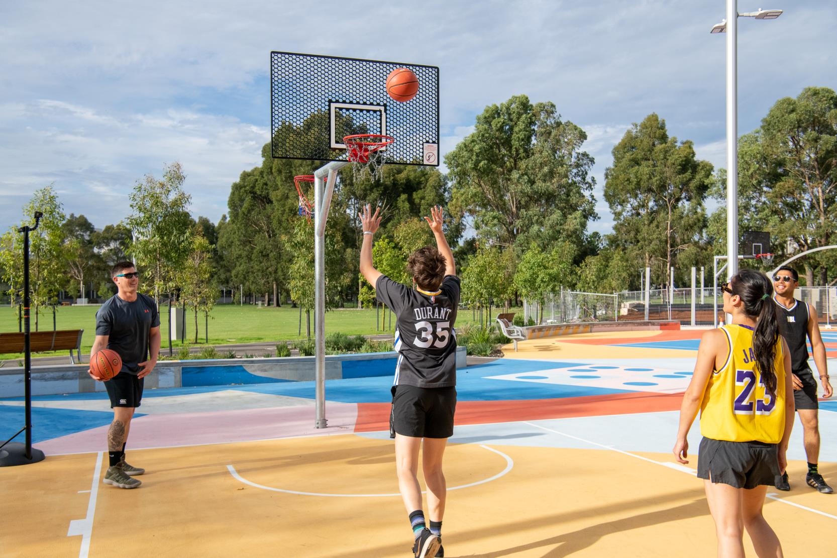 Basketball at Wellington Square