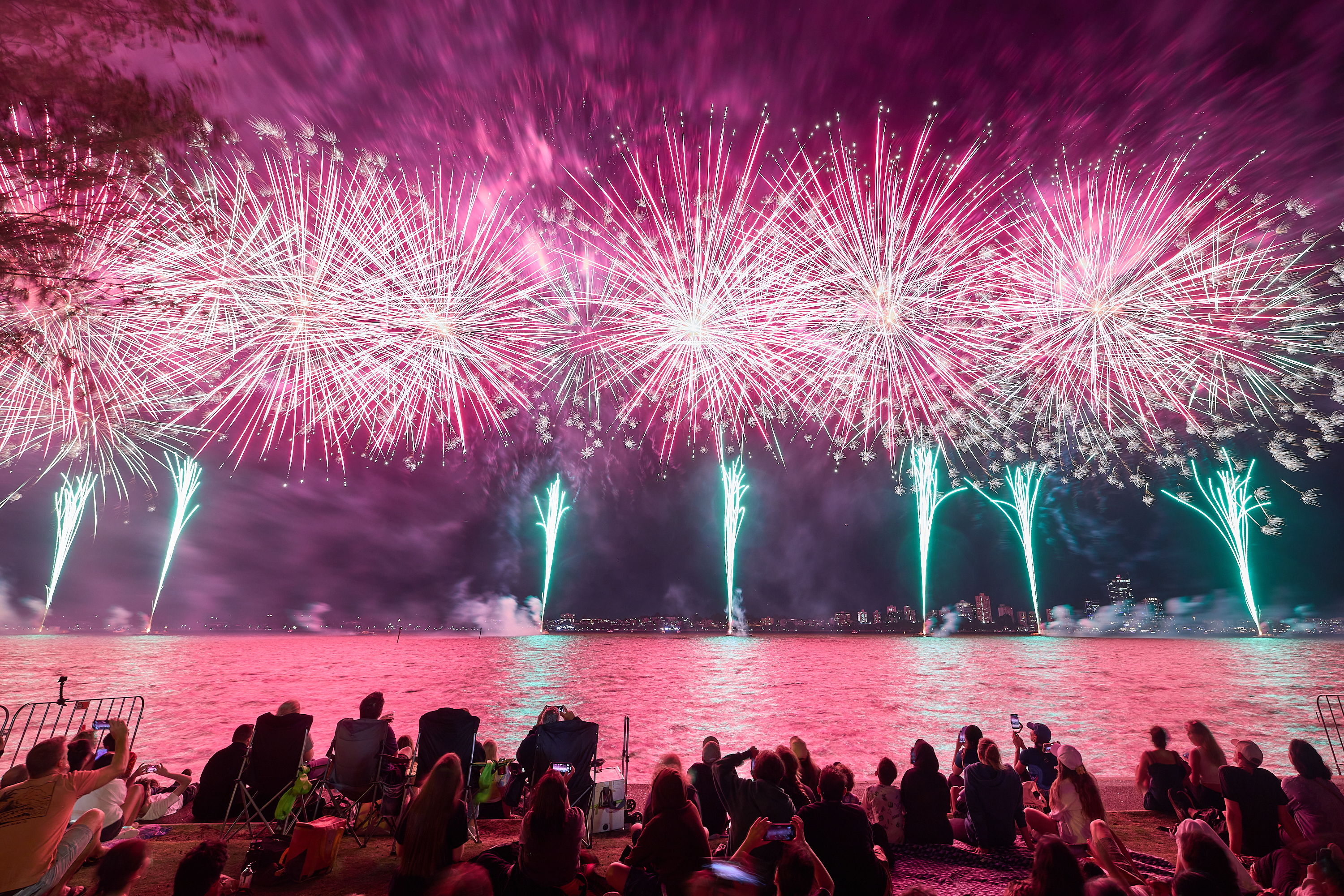 australia day fireworks