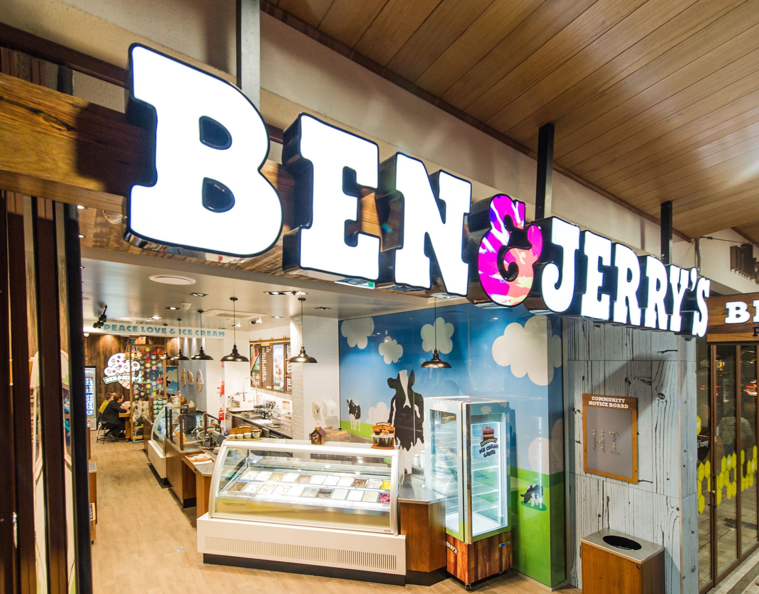 Ben & Jerry's Northbridge Sign