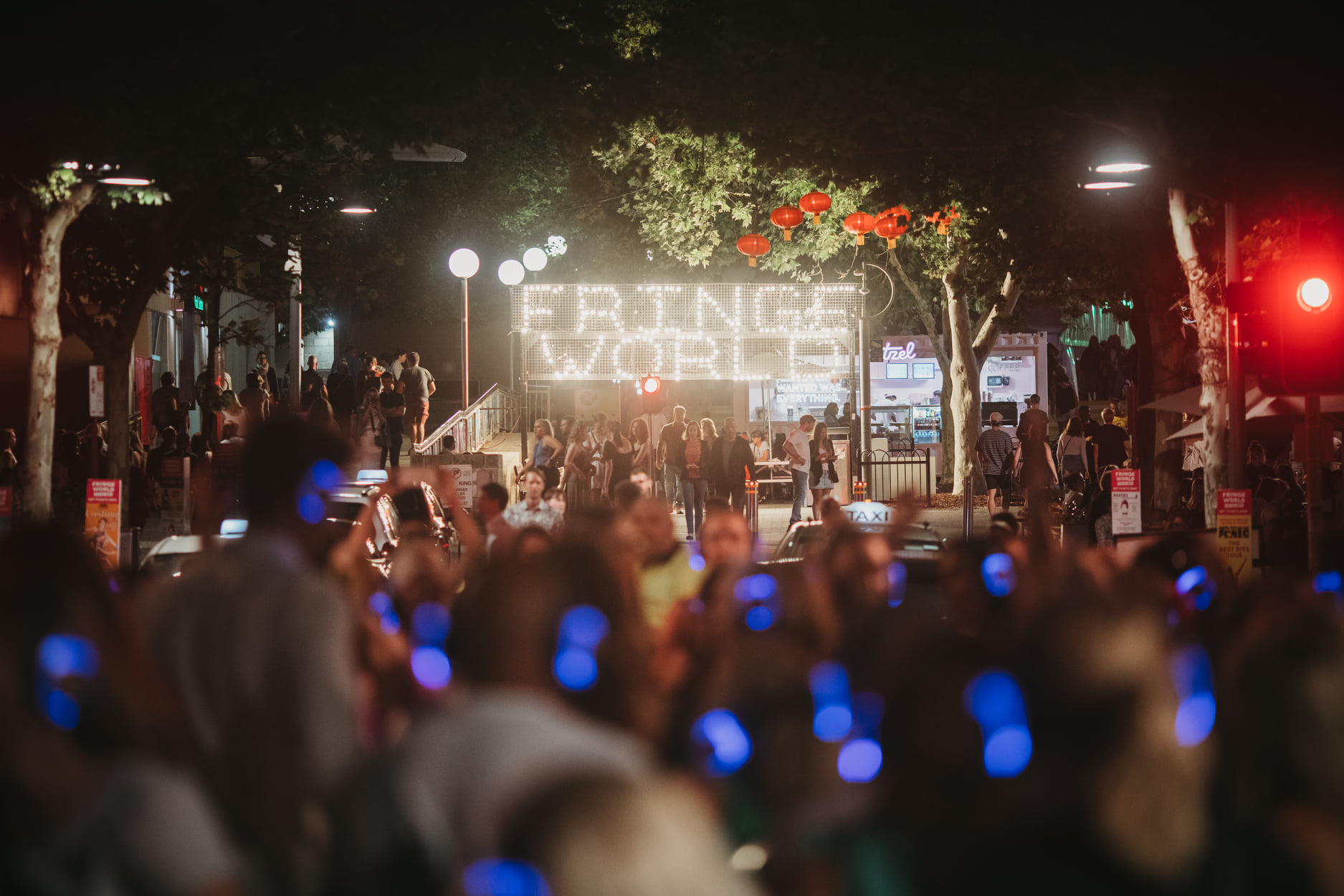 crowd at Fringe World Festival