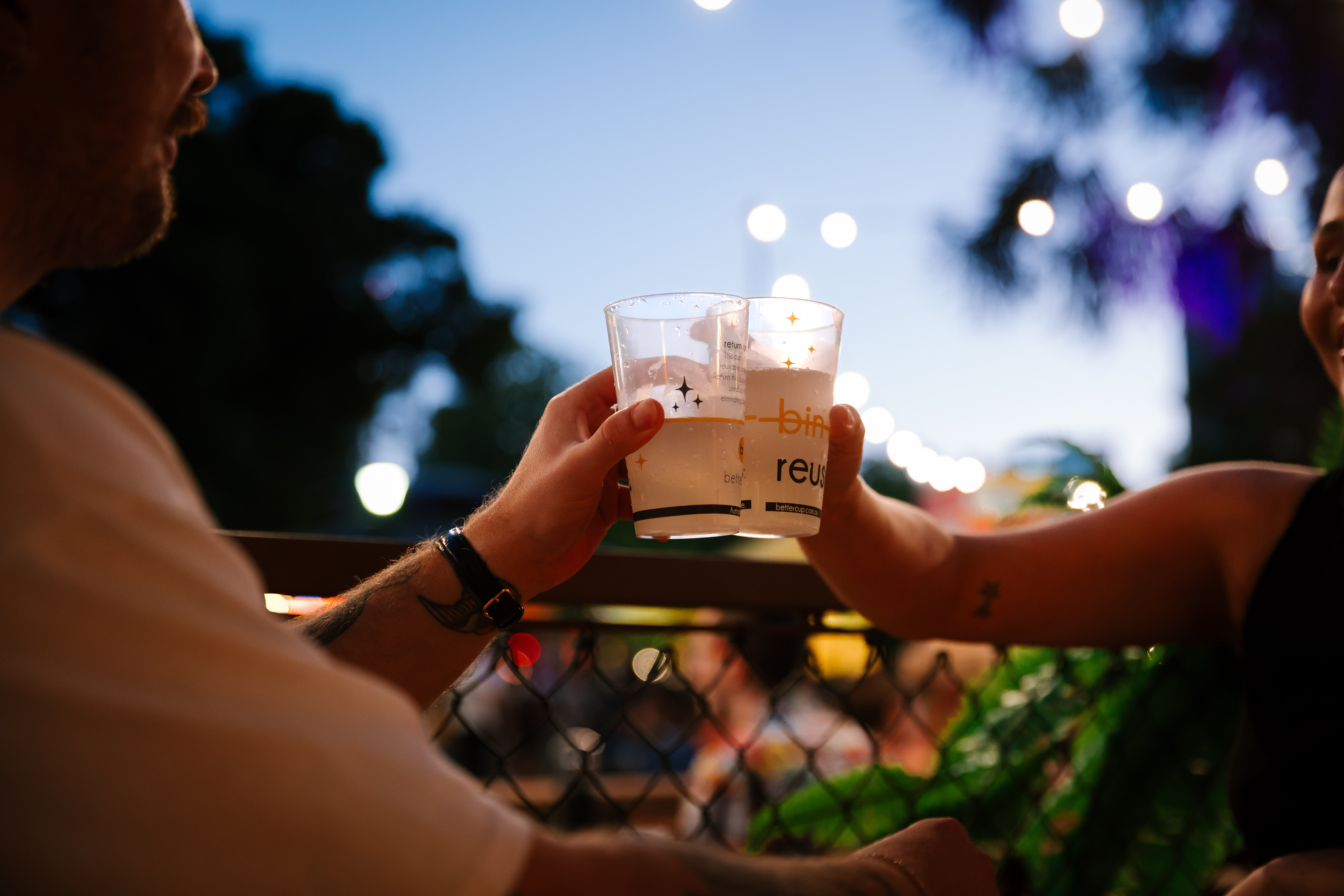 drinks at fringe world pleasure garden