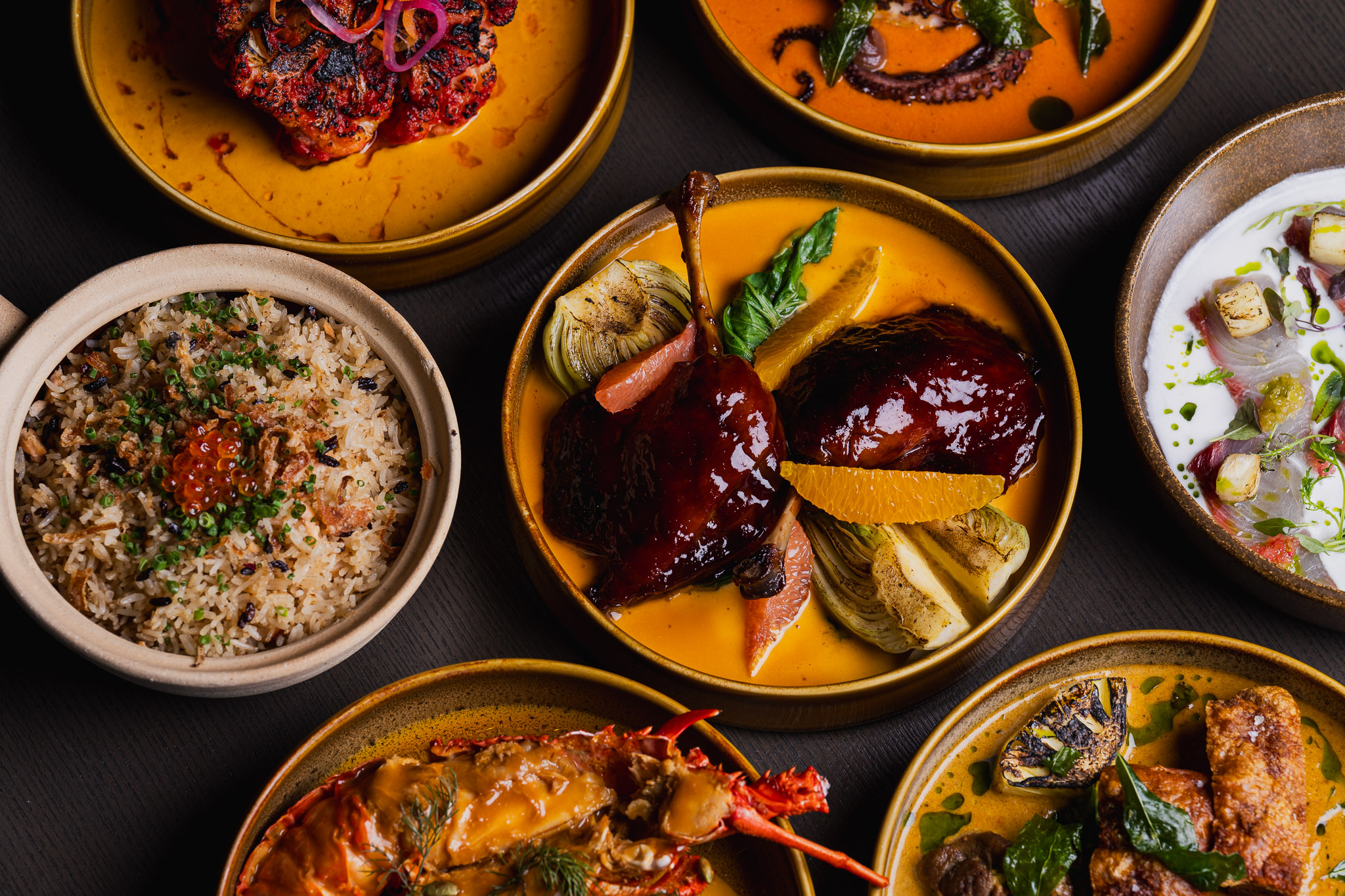 flatlay food at MIss Mi