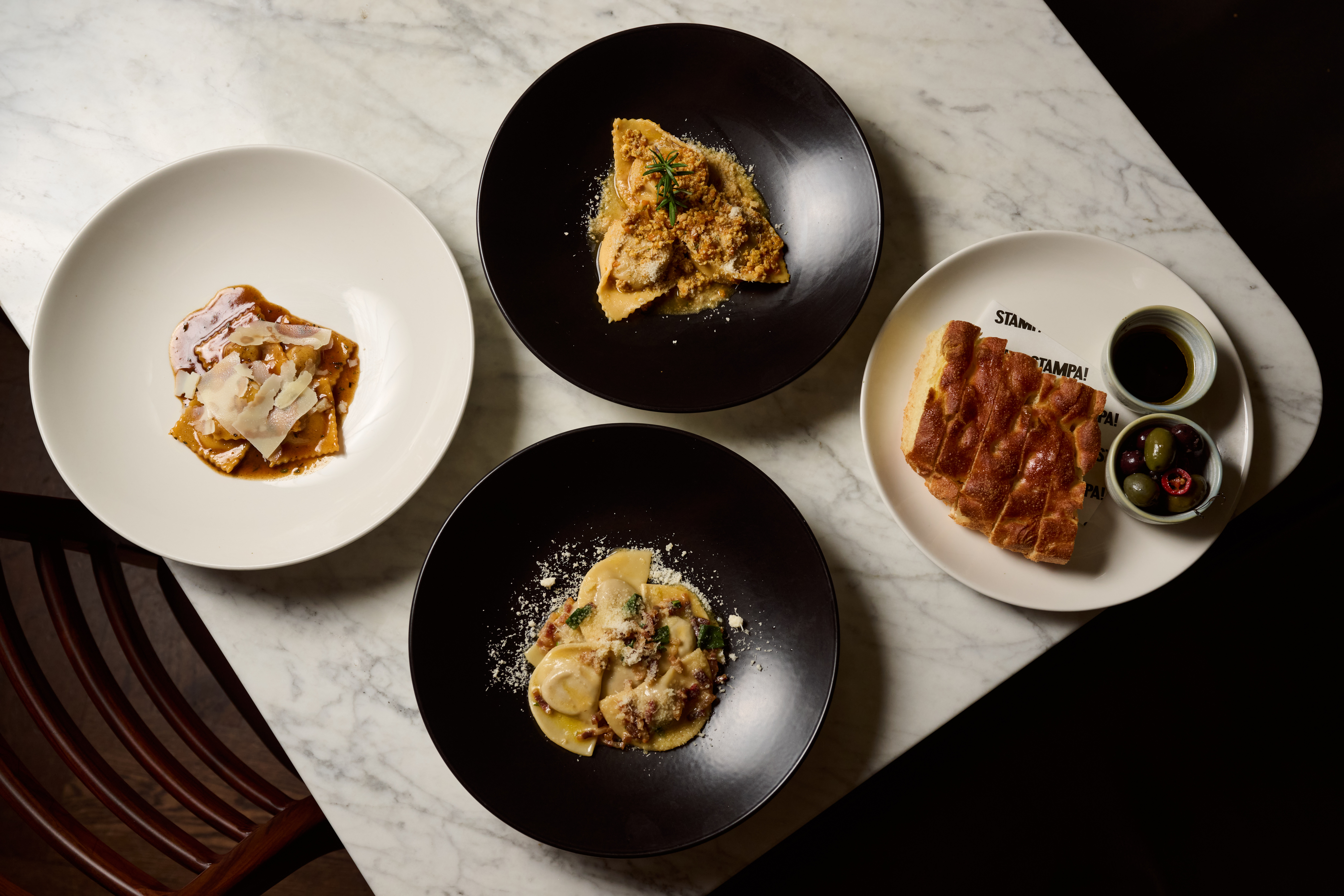 stampa ravioli dinner