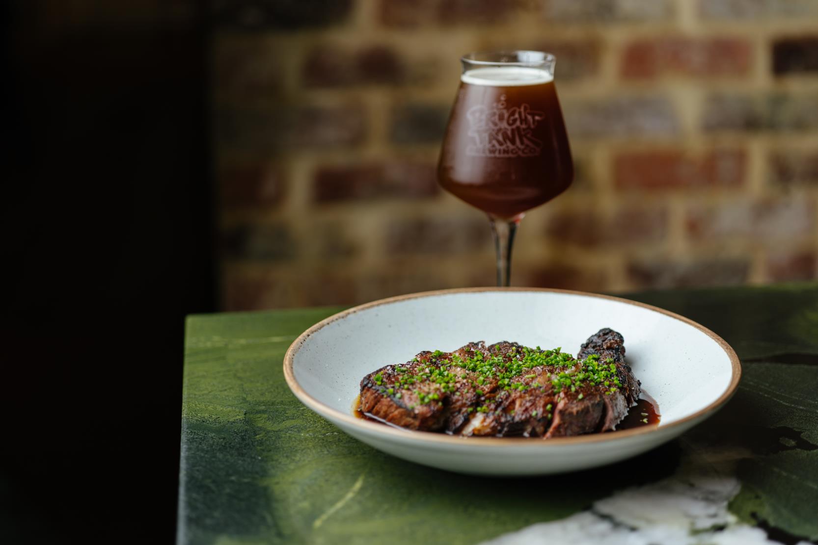 Steak night at Brown Street Grill