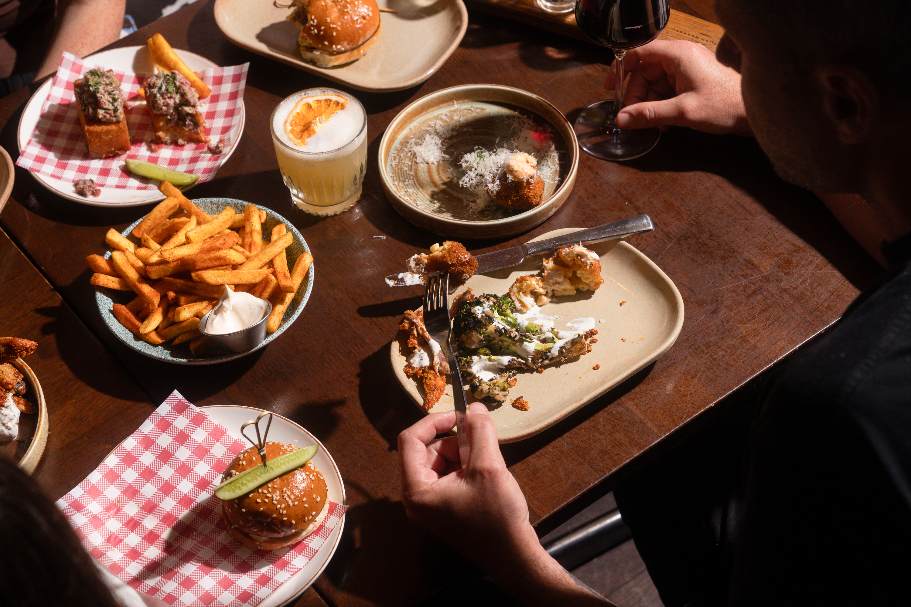 plates of food