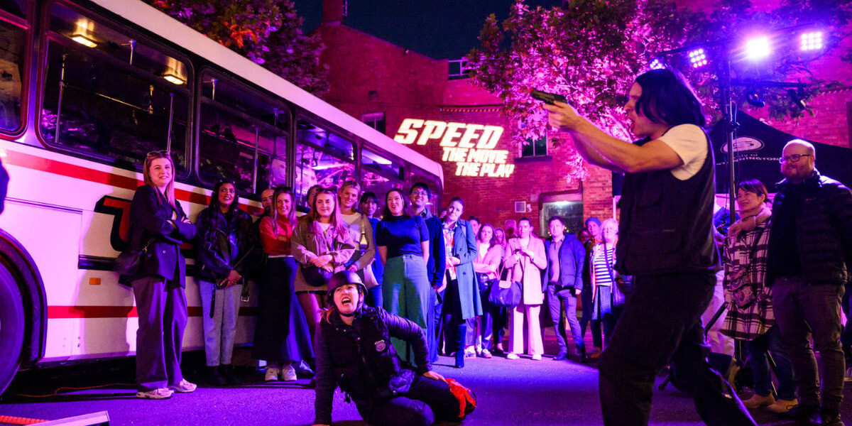 performance of speed - the movie, the play