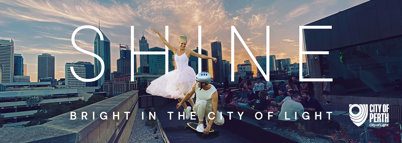 SHINE Brand Assets - 1400x500px with text