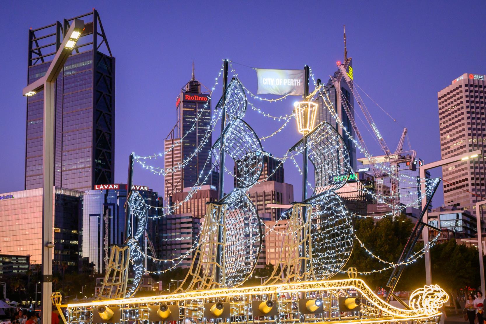 Christmas Lights Trail 2023 Miles Noel galleon