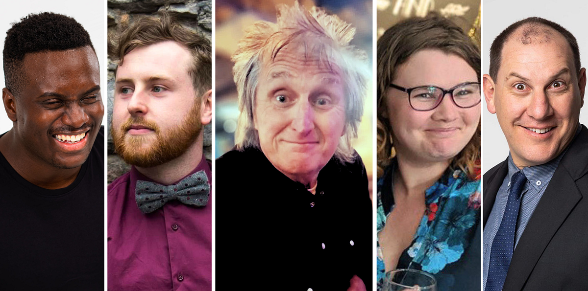 Martin Davis, Ian Burke, Thabo, Alice Mack and David Tuffley